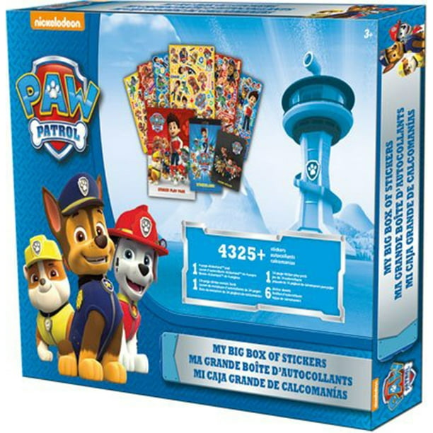 Paw Patrol Sticker Box